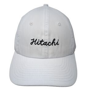 Hitachi Sun Star Electric Strapback Baseball Cap White One Size Camp Tejas